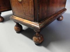 Queen Anne Walnut Veneered Knee Hole Desk