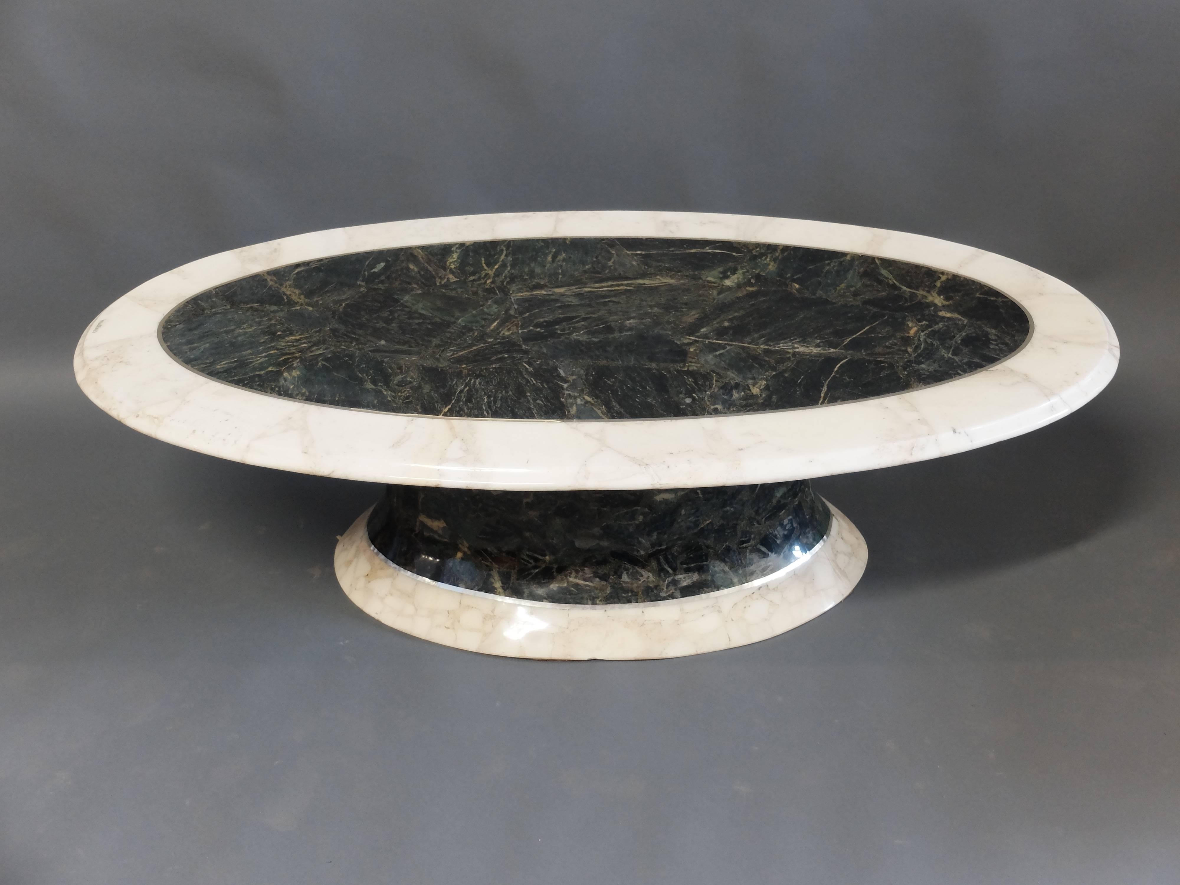 Muller of Mexico onyx coffee table
Signed 'Muller's'.