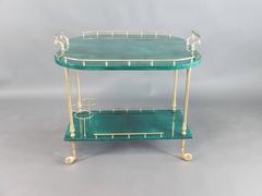 Mid-Century 1950s Italian Drinks Trolley by Aldo Tura