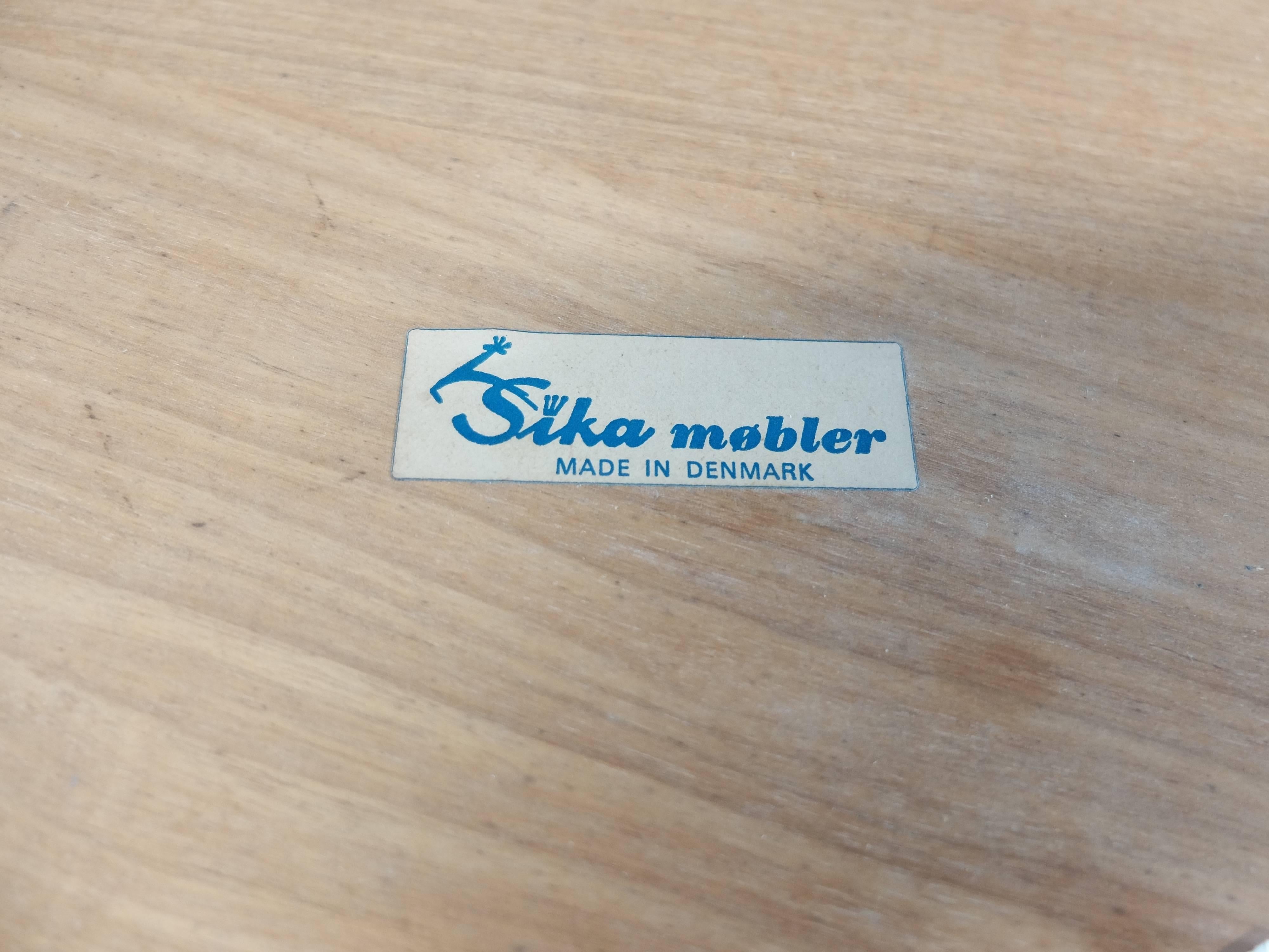 Sika Mobler Danish Teak Drinks Trolley For Sale 1