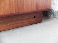 Danish Rosewood Tambour Sideboard by Dyrlund