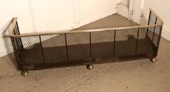 Victorian Nursery Fire Guard or Club Fender
