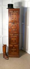 Quirky Tall School Sorts Cupboard, Storage Locker