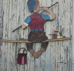 Murphy’s Irish Stout Advertising Painter Pub Sign