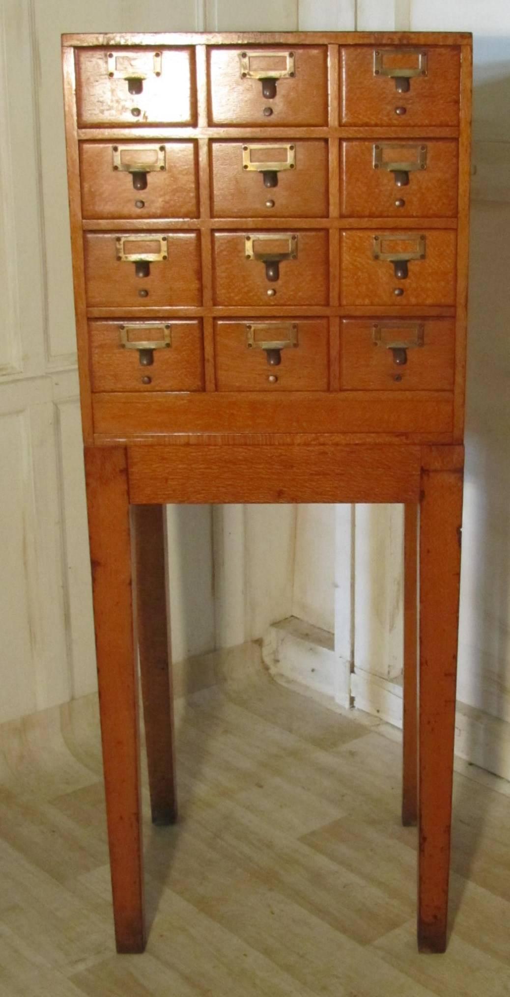 library card cabinet