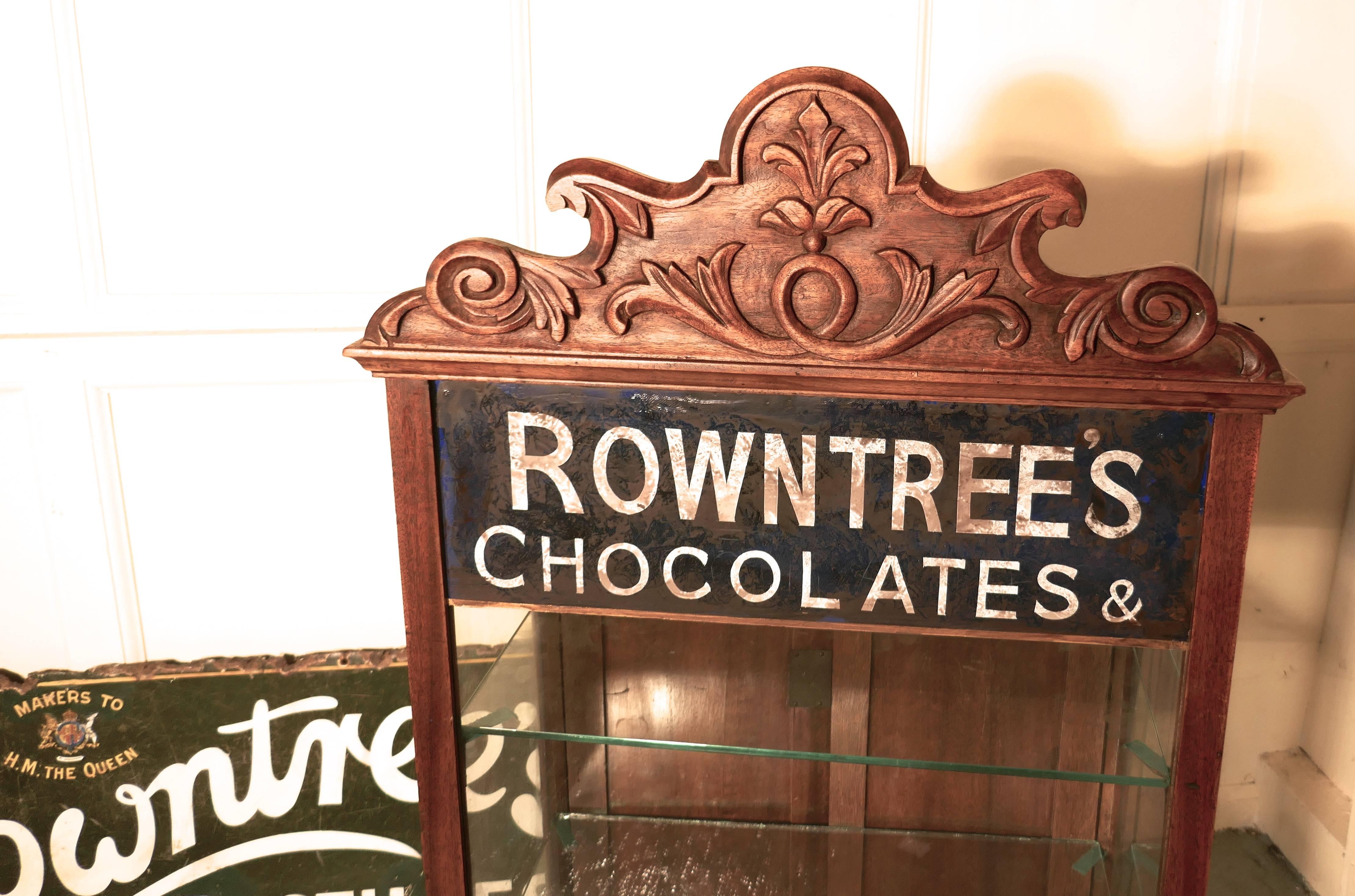 English Rountree’s Sweet Shop Display Cabinet
