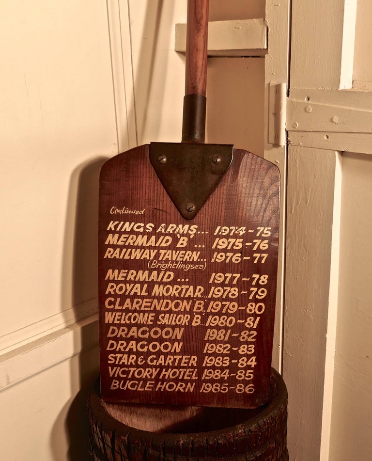 Darts League Pub Notice Board Colchester Hop Shovel at 1stDibs