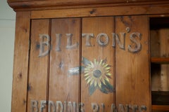 Victorian Painted Cupboard, Florist Flower Shop Supplies, Waltham London