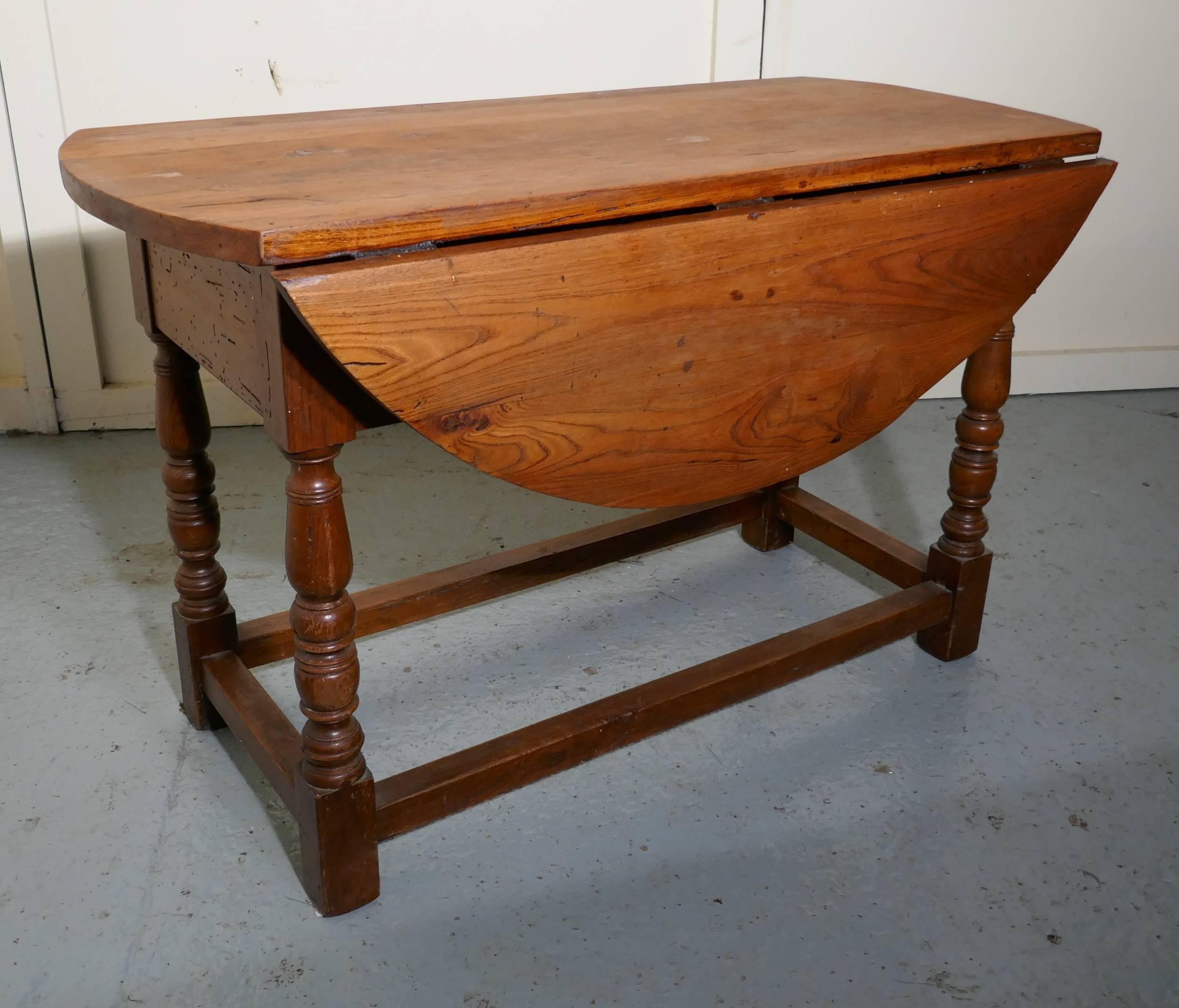 french country drop leaf table