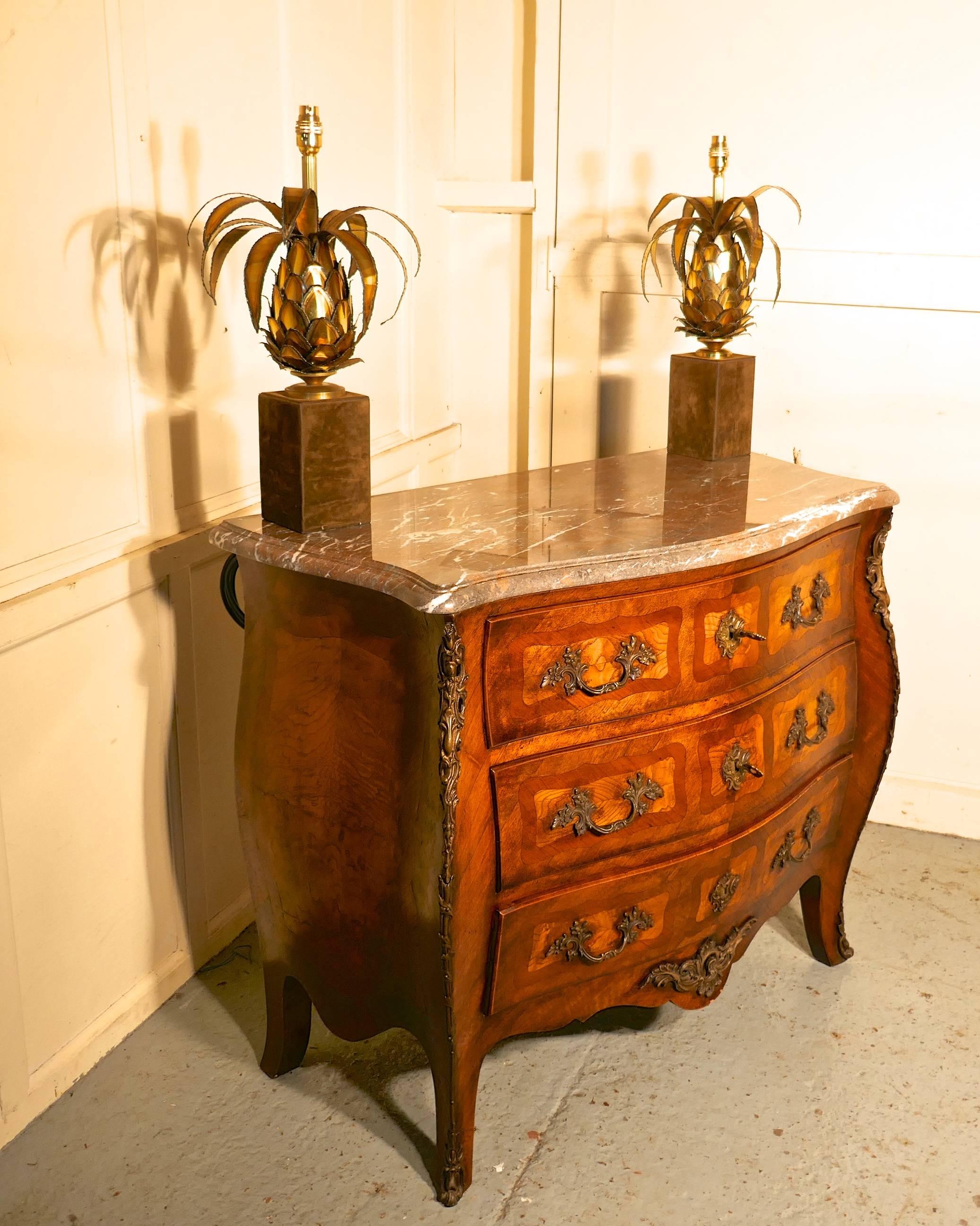 Early 19th Century French Bombe Commode Chest of Drawers 2