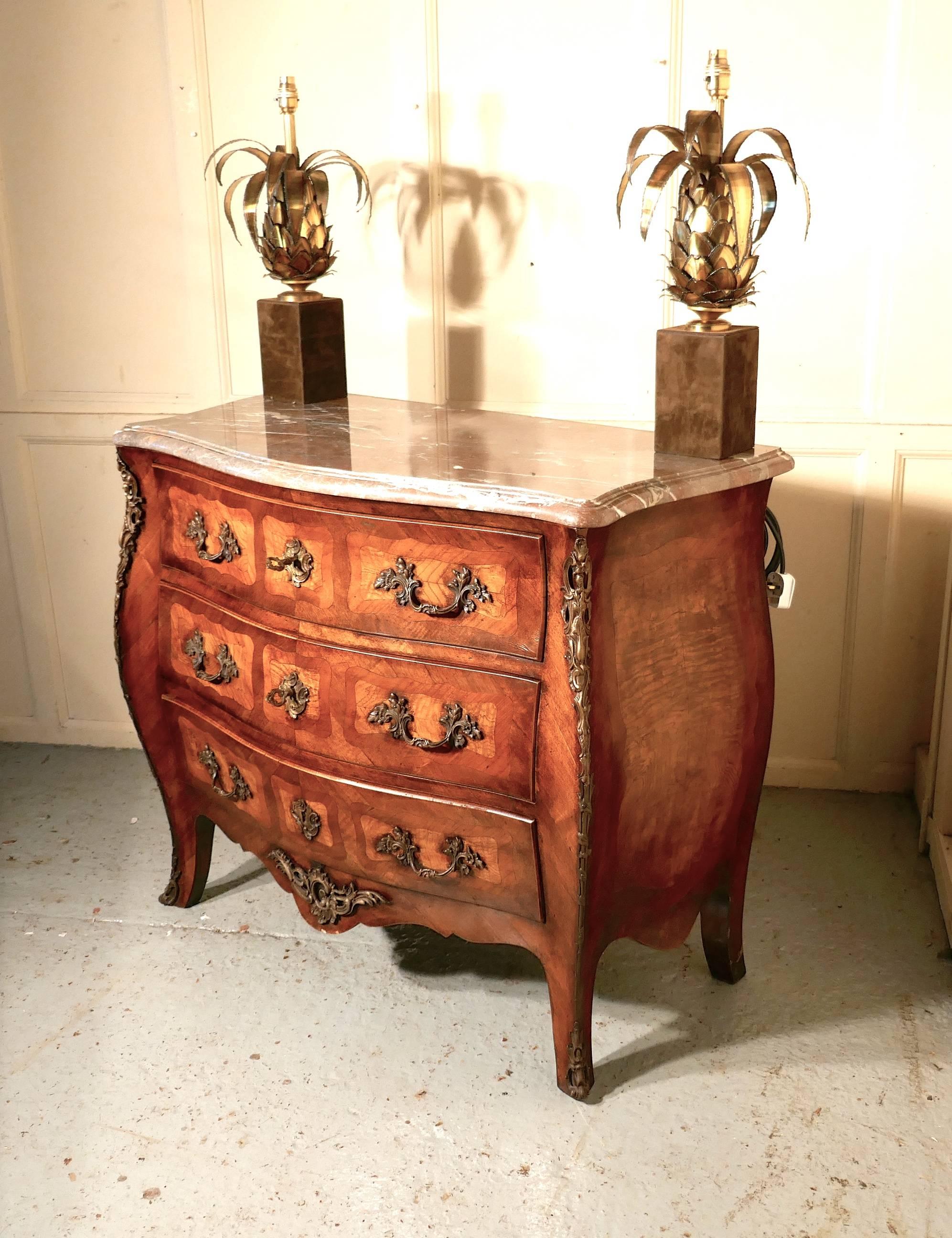 Early 19th Century French Bombe Commode Chest of Drawers 3