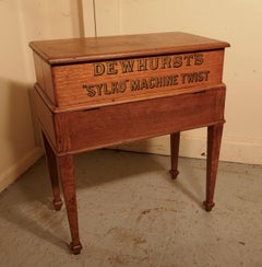 Dewhurst’s Sylko Machine Cotton Reel Haberdashery Sewing Box