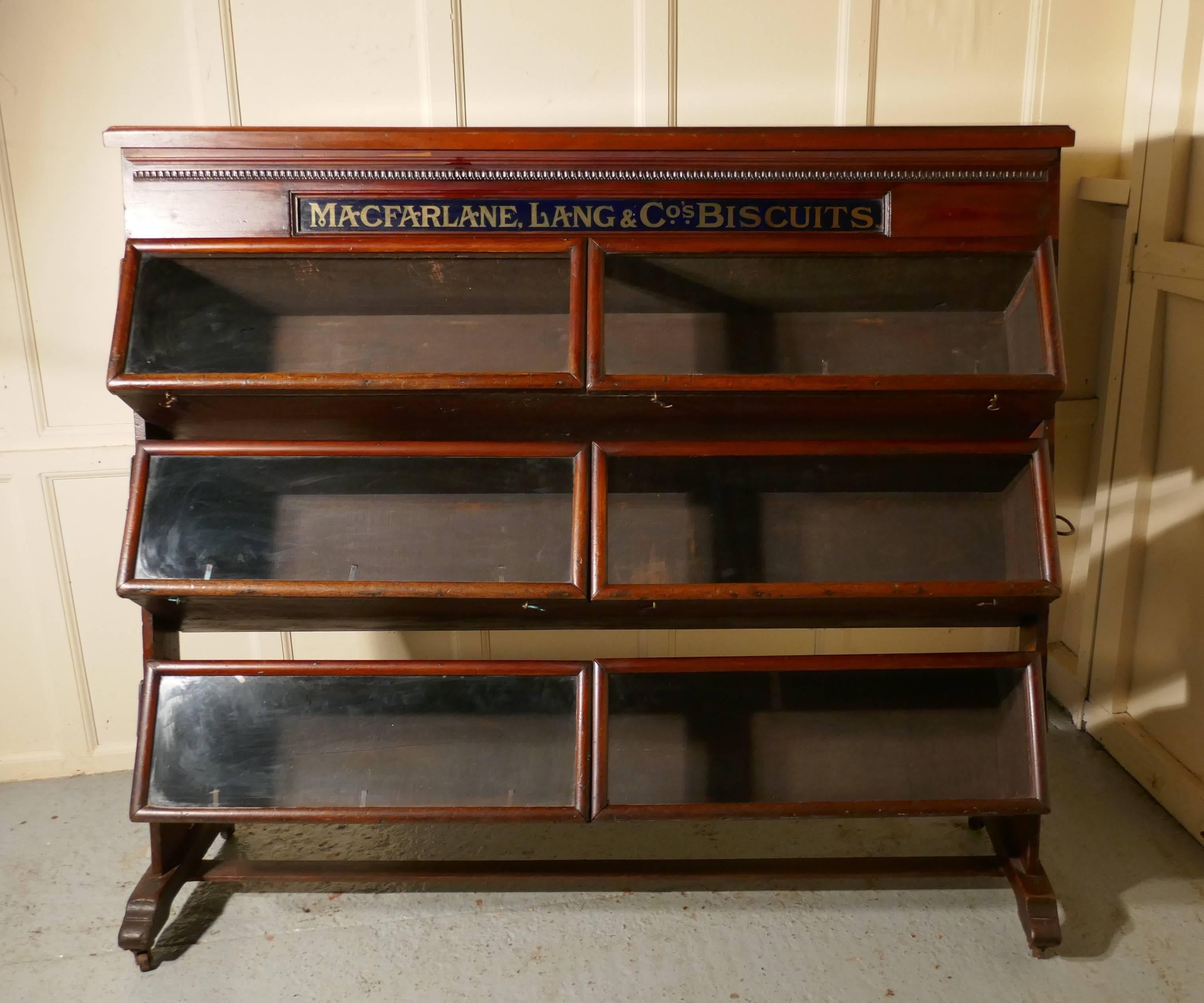 MacFarlane. Lang and Co's Biscuits Shop Display Cabinet  2