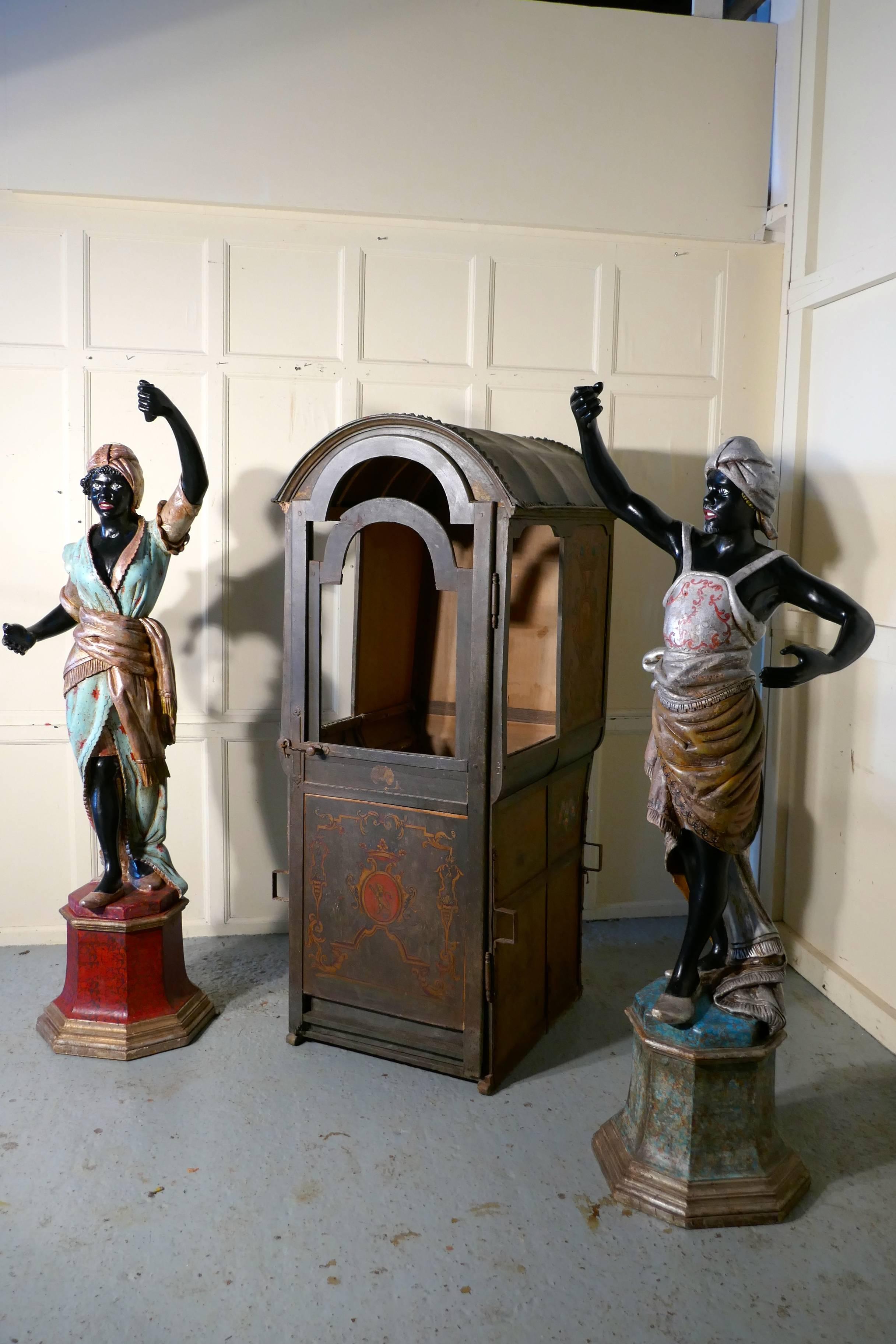 French Château de Chasse, Sedan Chair, Original Unrestored Circa 1740

Very Rare, this piece was discovered neglected in cellar of a Château in the West of France, it was used by the countess allowing her to follow the hunt and be included in all