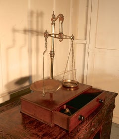 Superb set of Brass Sweetie Balance Scales by Avery