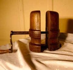 19th Century French Hat Makers Stretcher Hat Block