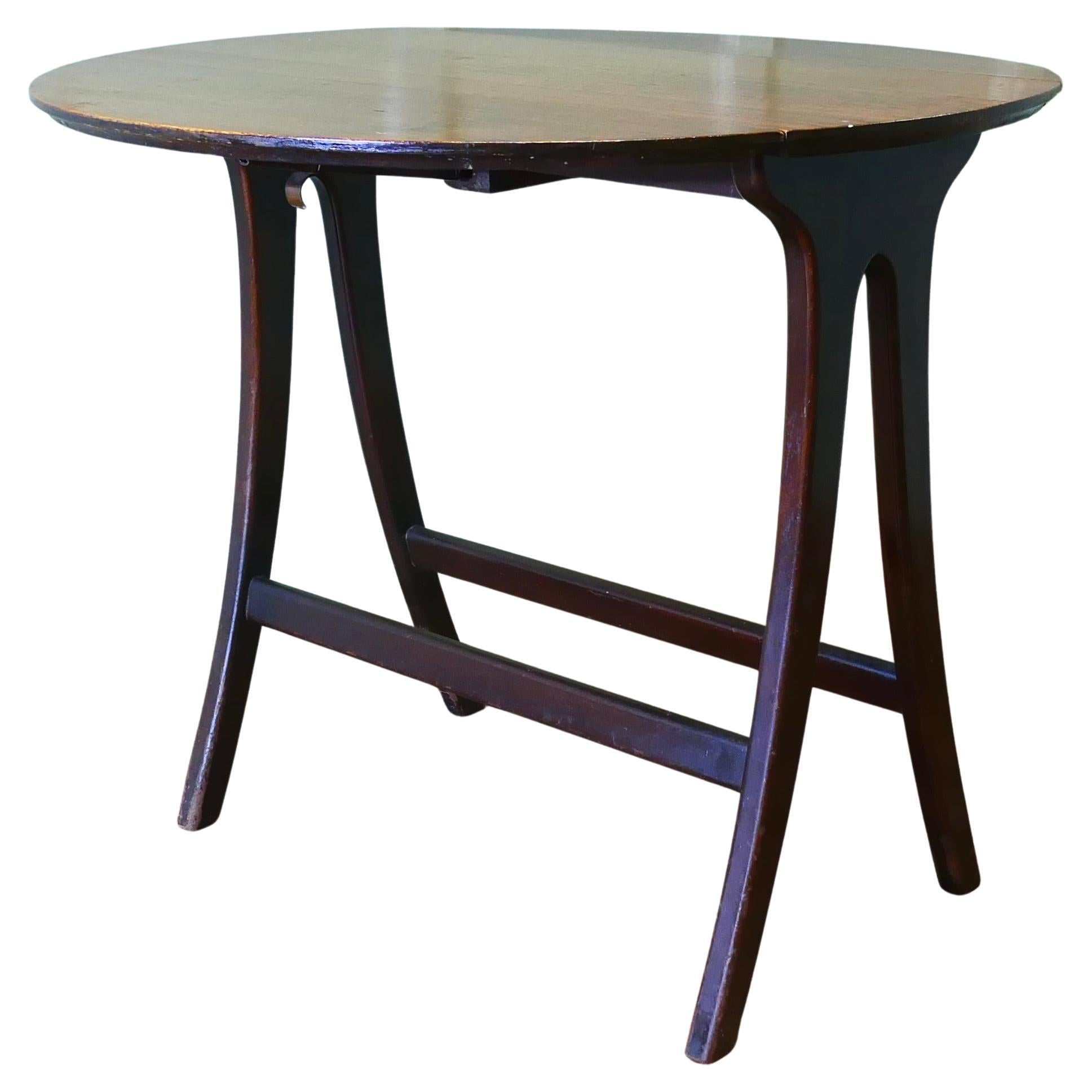 Very Retro Stylish 1950s Snap Top Dining Table for 2 For Sale