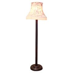 Lampadaire sculpté de style oriental, lampe standard