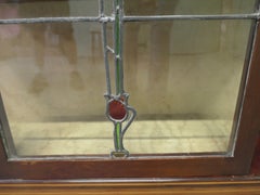 Art Nouveau Inlaid Display Cabinet from a design by Shapland and Petter