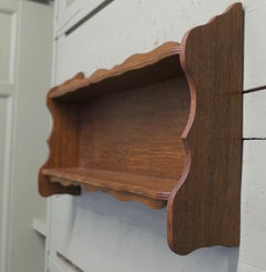 Arts and Crafts Open Front Wall Hanging Bookshelf