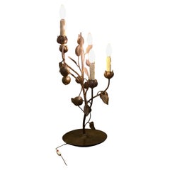 Large Italian Toleware Table Lamp This is a large piece
