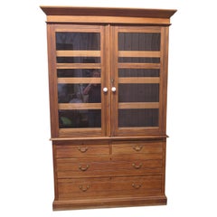 Edwardian Linen Press, Collectors/Craft Store Cupboard