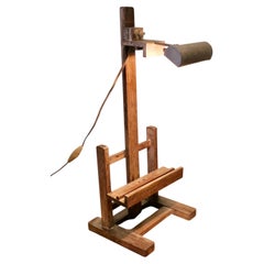 Table Top Wooden Easel Reading Stand Lamp A great little piece