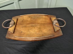 Bandeja de barco «Golden Elm Arts and Crafts»: una pieza sencilla y de buena calidad