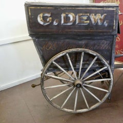 19th Century Hovis, Grocery and Post Office Delivery Hand Cart