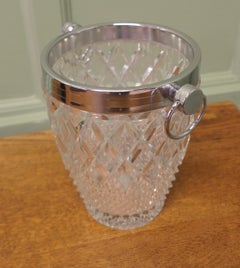 Art Deco Diamond Pattern Champagne Wine Cooler The Cooler or Ice Bucket