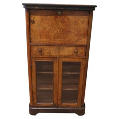 Victorian Bur Walnut Music Filing Cabinet This is a good looking piece