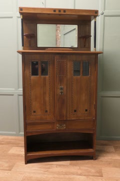 Stylish Secessionist Cocktail Display Cabinet