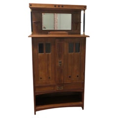 Stylish Secessionist Cocktail Display Cabinet