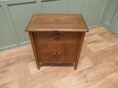 Art Deco Walnut Sewing Cabinet This is a good and useful little cupboard