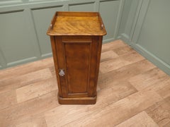 Victorian Birch Bedside Cupboard, Night Locker