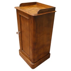 Victorian Birch Bedside Cupboard, Night Locker