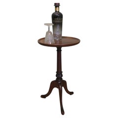 Petite Victorian Wine Table This lovely table stands on a three footed base