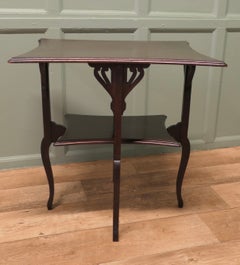 Arts and Crafts Rectangular Mahogany Occasional Table
