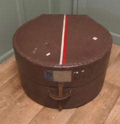 Giant Theatrical Hat Box, BBC TV Prop Travel Case, Trunk