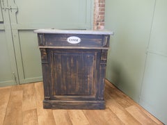 French Shabby Painted Restaurant Greeting Station, Greeter