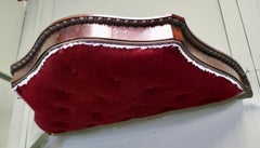 19th Century Upholstered Ciel de Lit Bed Canopy Corona