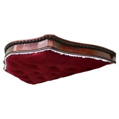 19th Century Upholstered Ciel de Lit Bed Canopy Corona