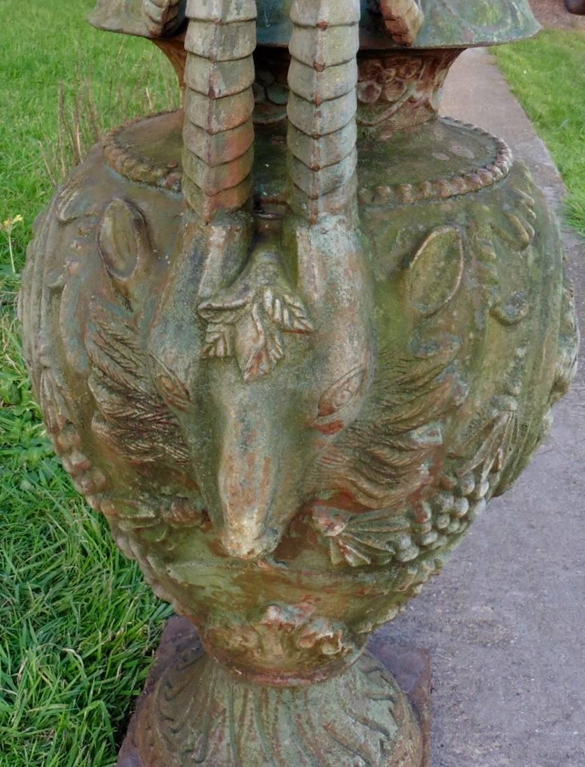 victorian garden urns