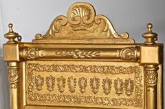 Napoleon III French Carved Gilt Wall Mirror