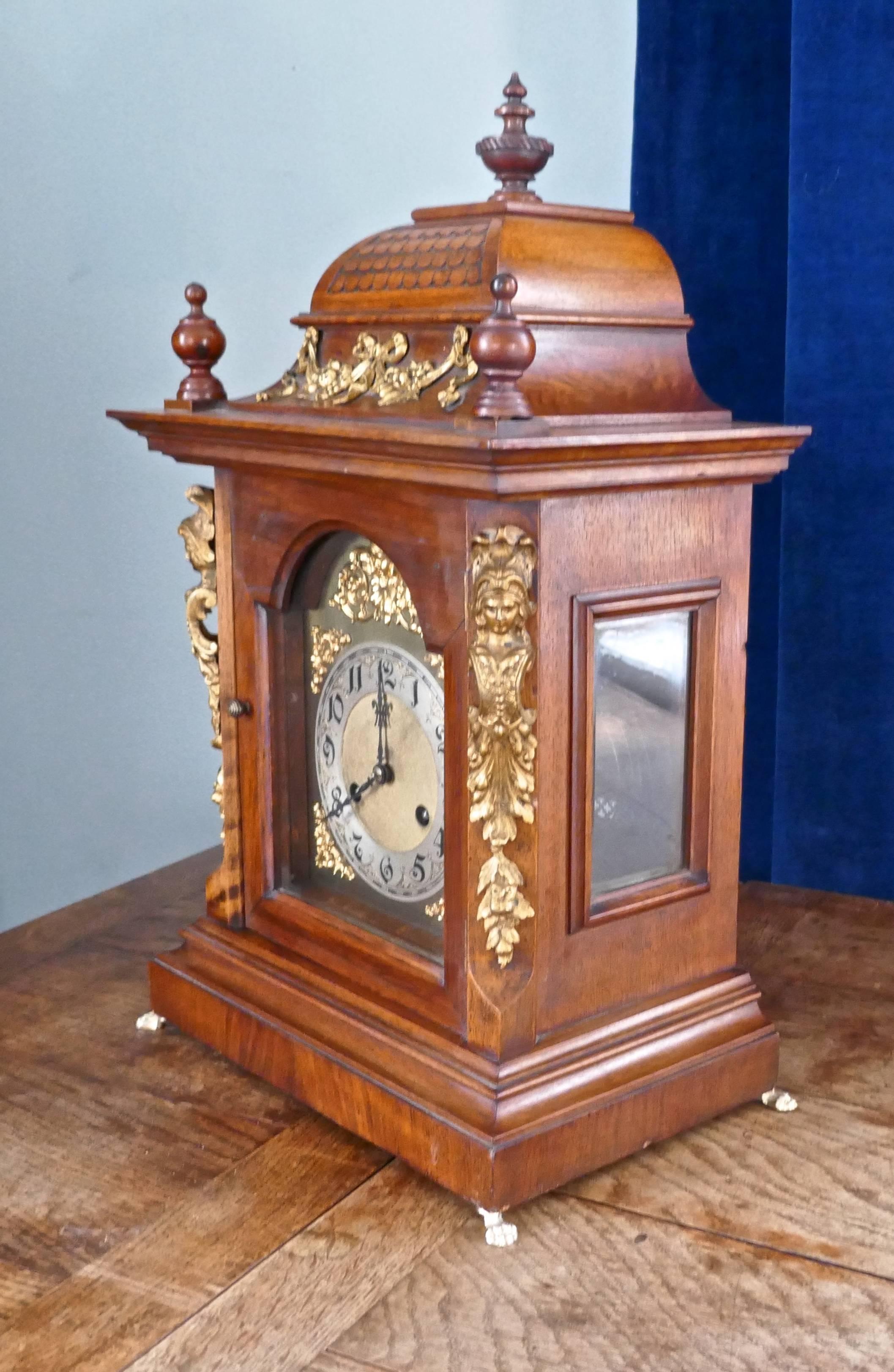 antique junghans mantel clock