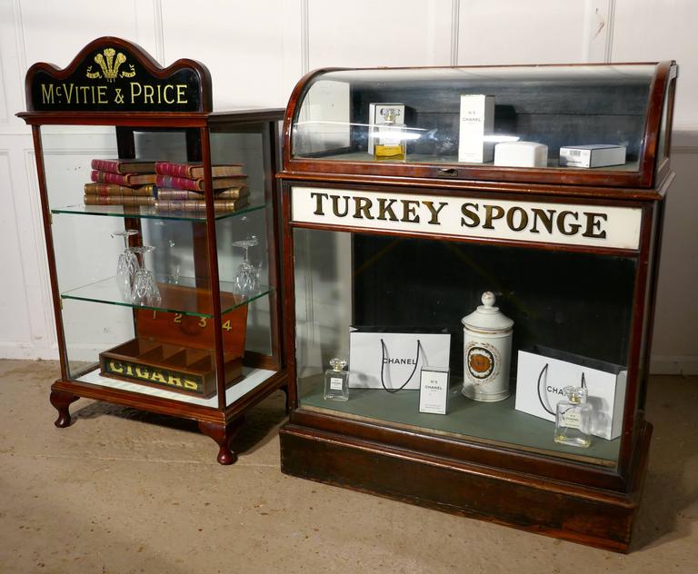 Glass Turkey Sponge Chemist Shop Display Cabinet For Sale