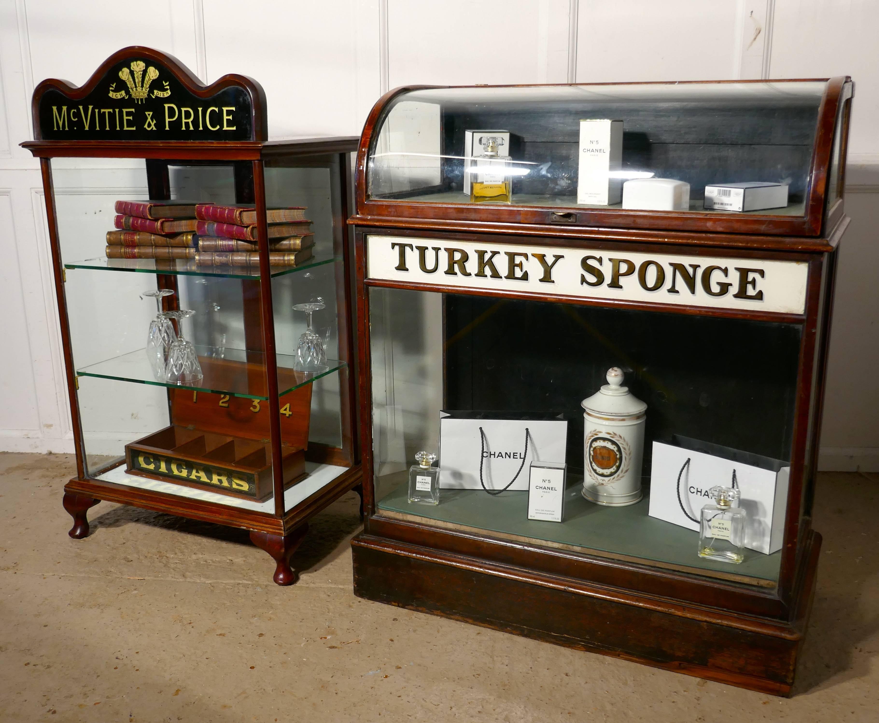 Apotheker-Vitrinenschrank, Turkey Sponge  (Glas) im Angebot