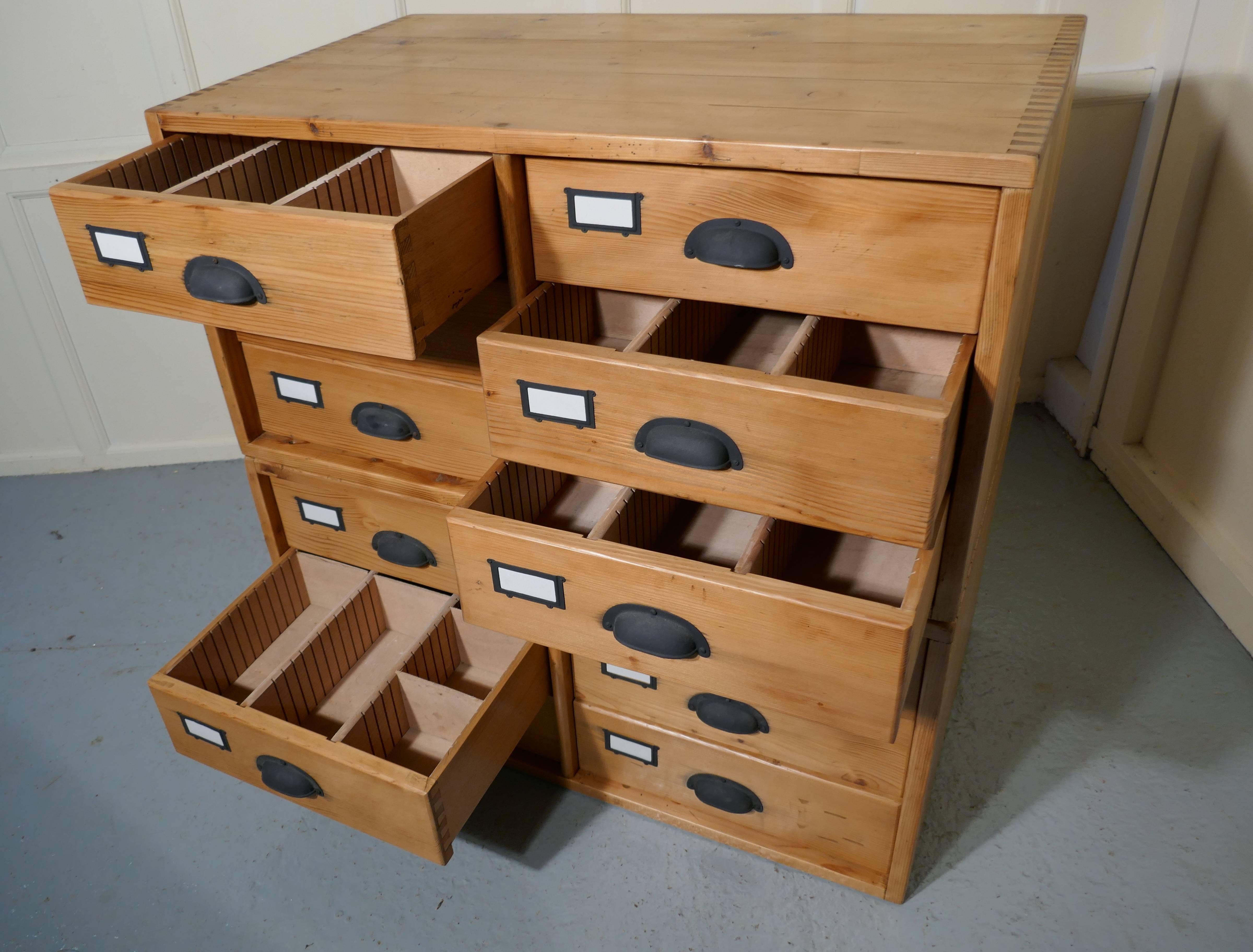 Pair of Stacking Filing Cabinet Drawers, Side Tables, or Large Coffee Table 2