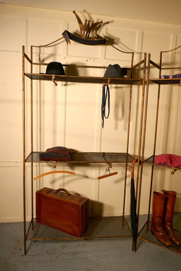 Art Deco Outfitter’s Department Store Shop Display Shelf Units For Sale