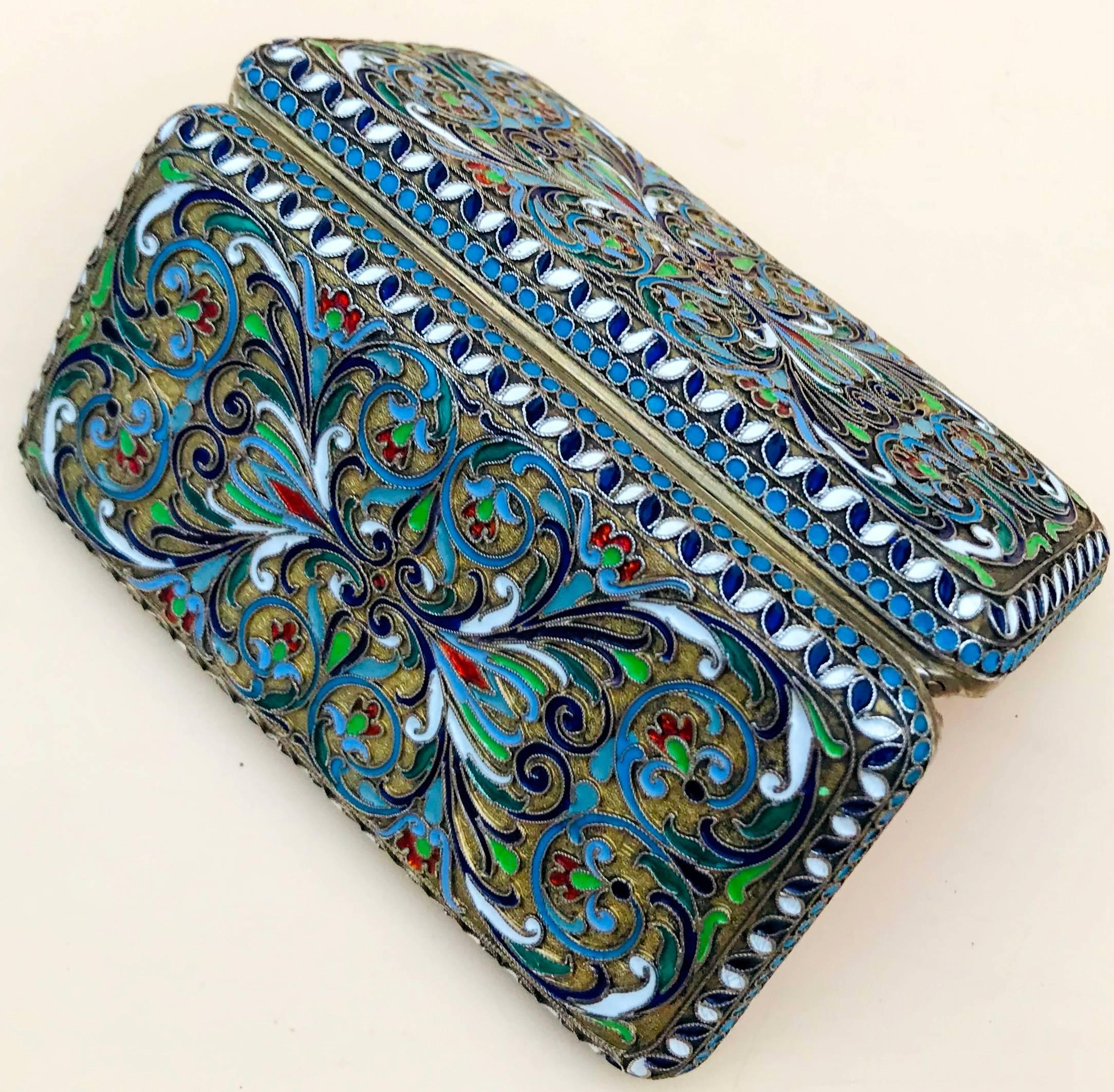 cloisonne purse